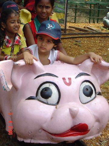 Daughter at zoo