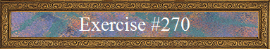Exercise #270