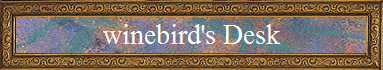 winebird's Desk
